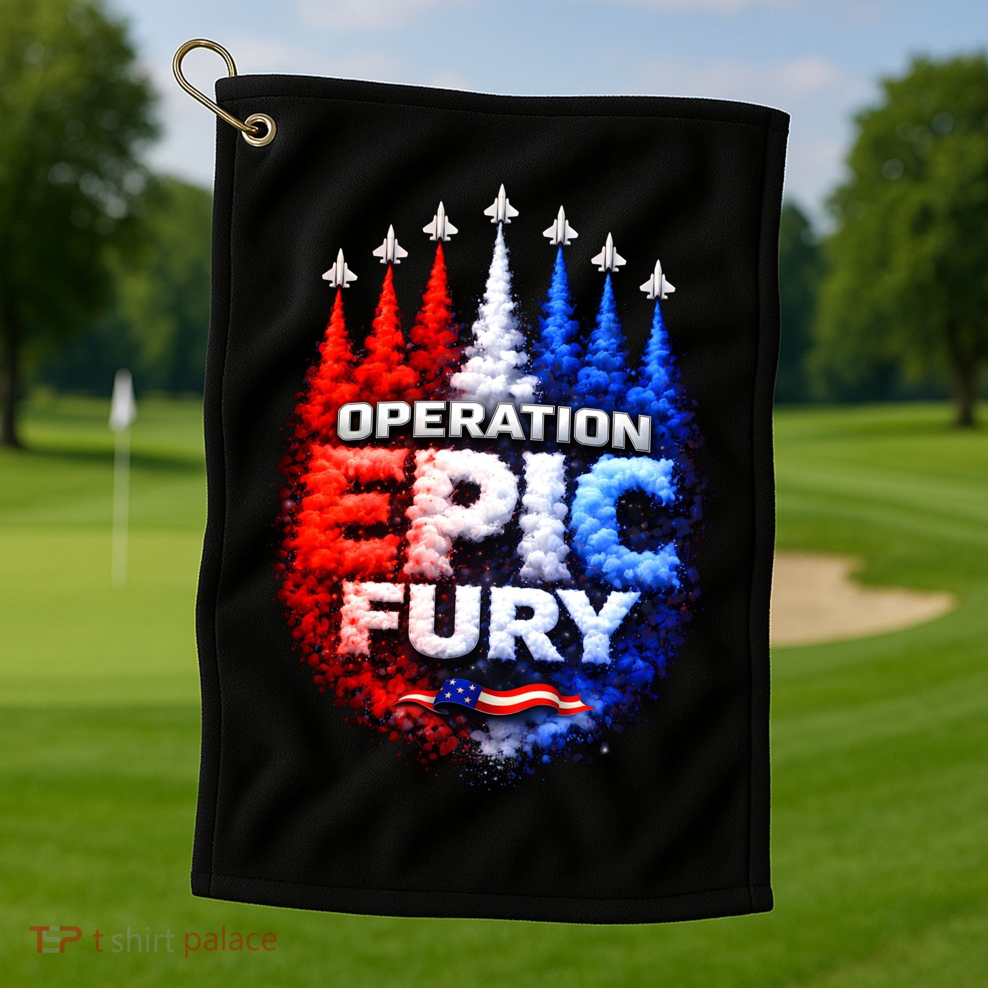 Operation Epic Fury Golf Towel