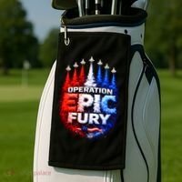 Operation Epic Fury Golf Towel thumb 2