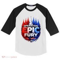 Operation Epic Fury Kids Colorblock Raglan Jersey thumb 0