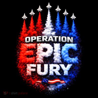 Operation Epic Fury Kids Colorblock Raglan Jersey