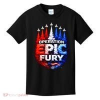 Operation Epic Fury Kids T-Shirt thumb 0