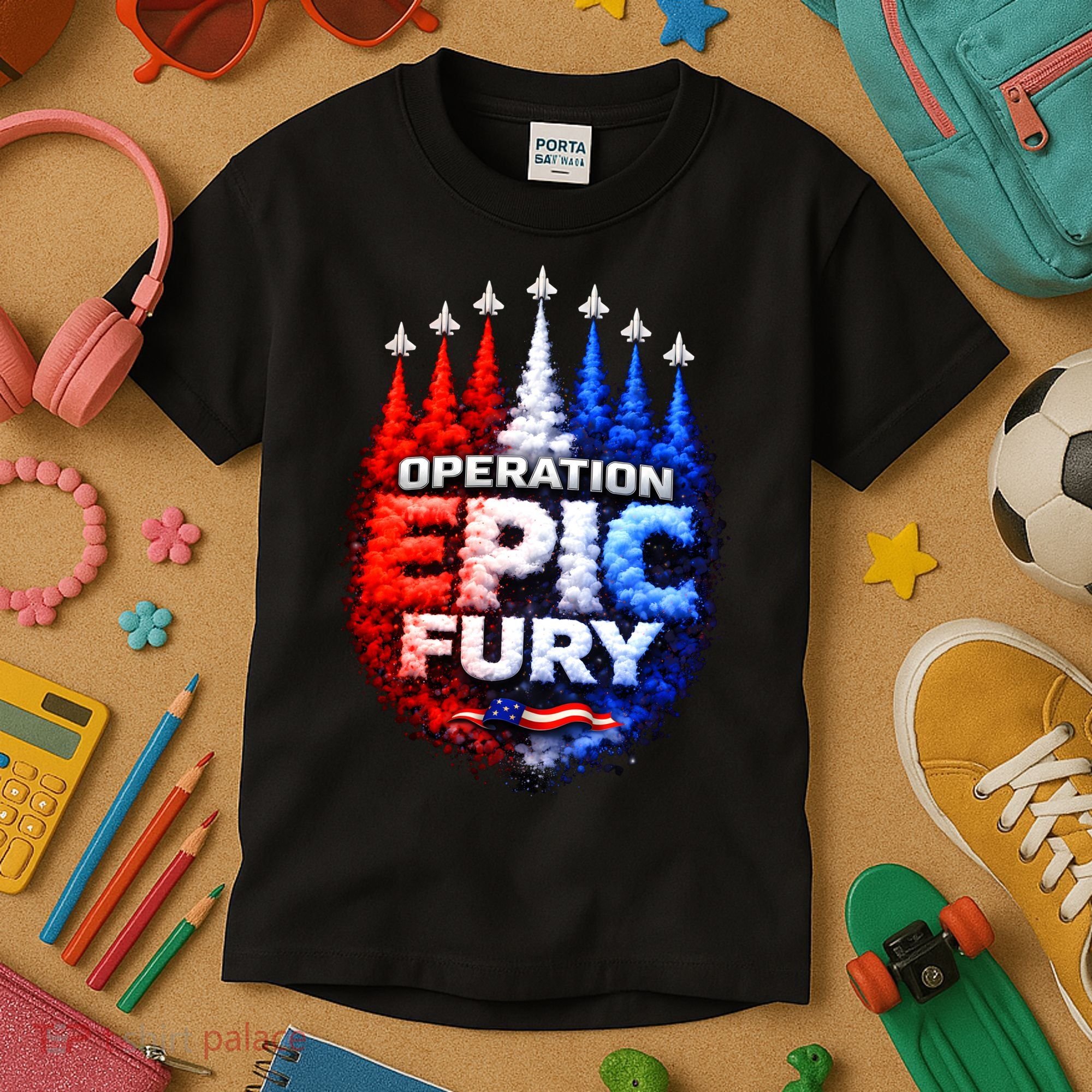 Operation Epic Fury Kids T-Shirt