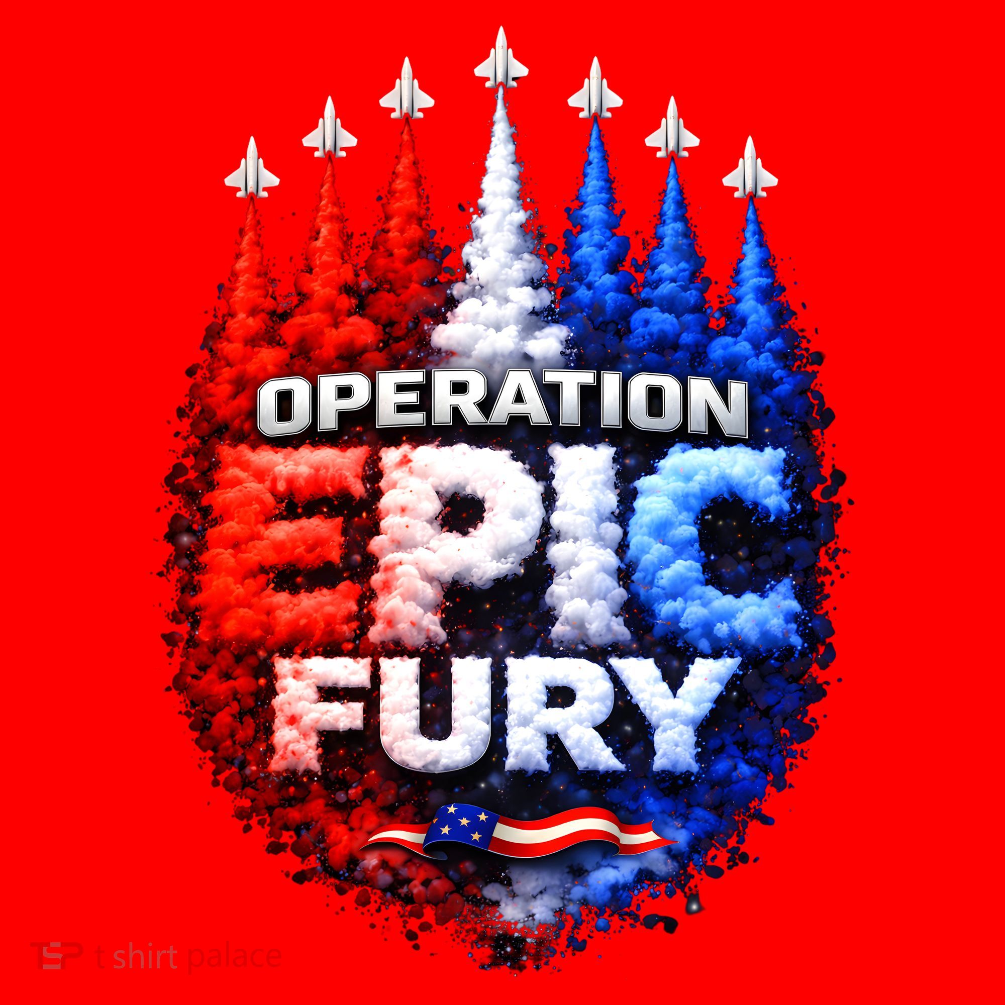Operation Epic Fury Santa Hat