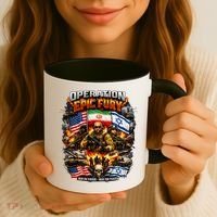 Operation Epic Fury America Iran Israel Fight For Peace Coffee Mug thumb 3