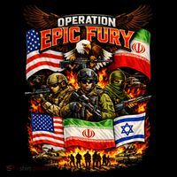 Operation Epic Fury America Iran And Israel Coffee Mug thumb 5