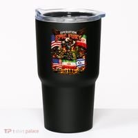Operation Epic Fury America Iran And Israel Tumbler thumb 0