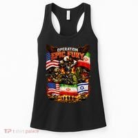 Operation Epic Fury America Iran And Israel Women's Tank Top thumb 0