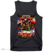 Operation Epic Fury America Iran And Israel Tank Top thumb 0