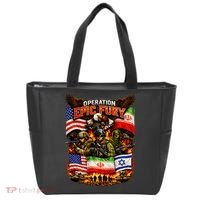 Operation Epic Fury America Iran And Israel Tote Bag thumb 0