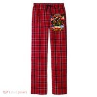 Operation Epic Fury America Iran And Israel Men's Flannel Plaid Pajama Pants thumb 0