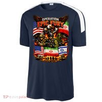Operation Epic Fury America Iran And Israel Sport-Tek Competitor United Soccer Jersey thumb 2