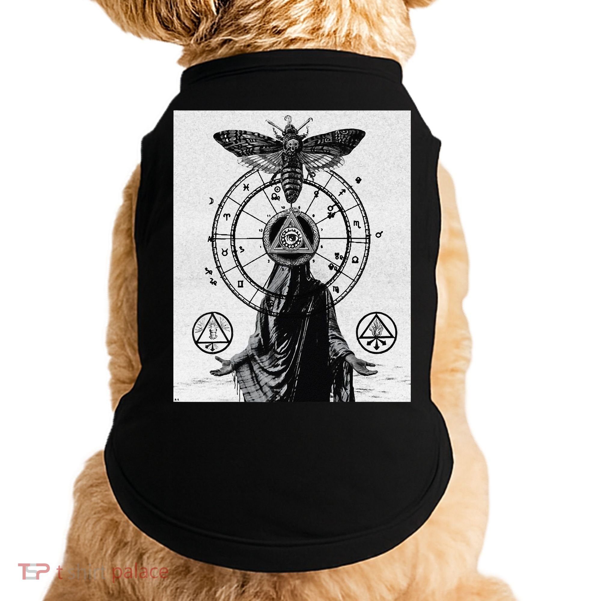 Occult Esoteric Mysticism Gothic Unholy Dark Aesthetic Goth Doggie Tank