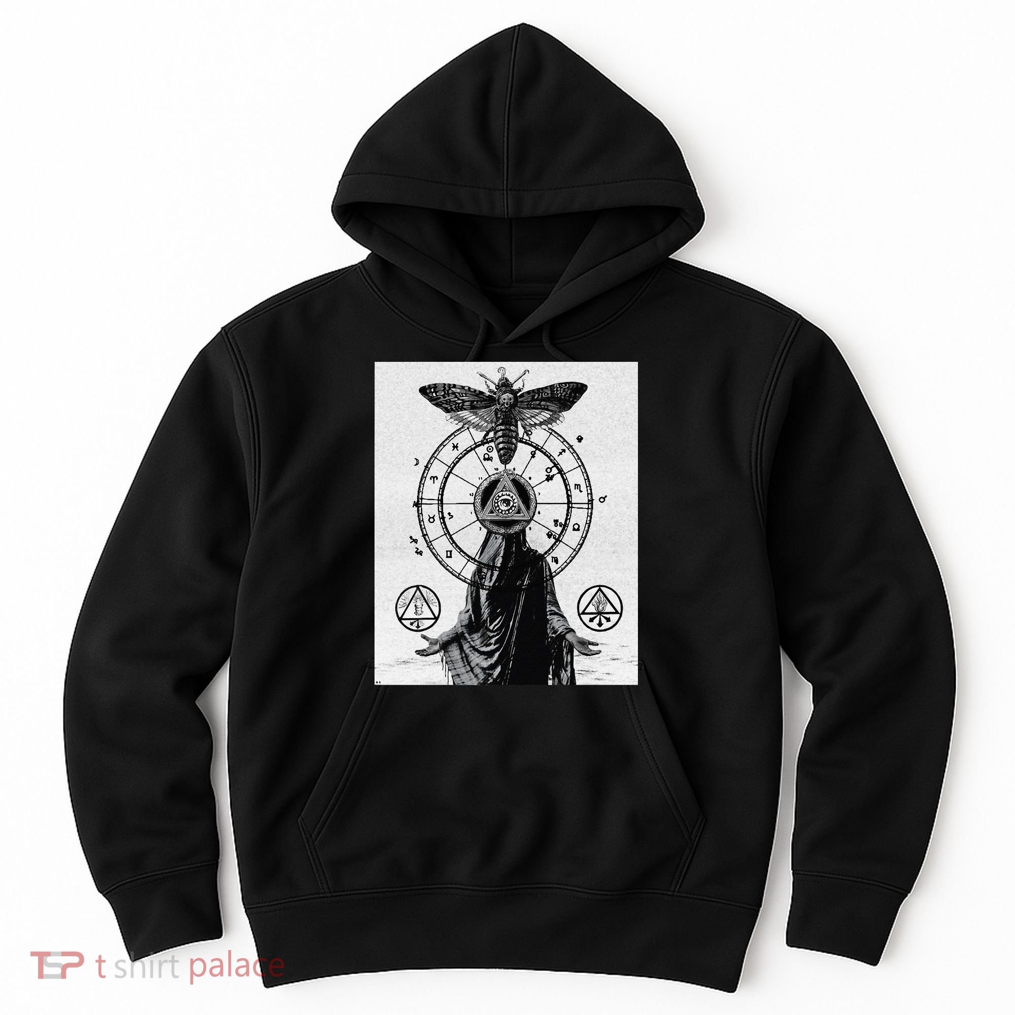 Occult Esoteric Mysticism Gothic Unholy Dark Aesthetic Goth Hoodie