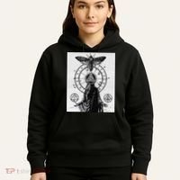Occult Esoteric Mysticism Gothic Unholy Dark Aesthetic Goth Hoodie thumb 5