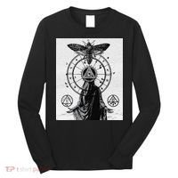 Occult Esoteric Mysticism Gothic Unholy Dark Aesthetic Goth Long Sleeve Shirt thumb 0