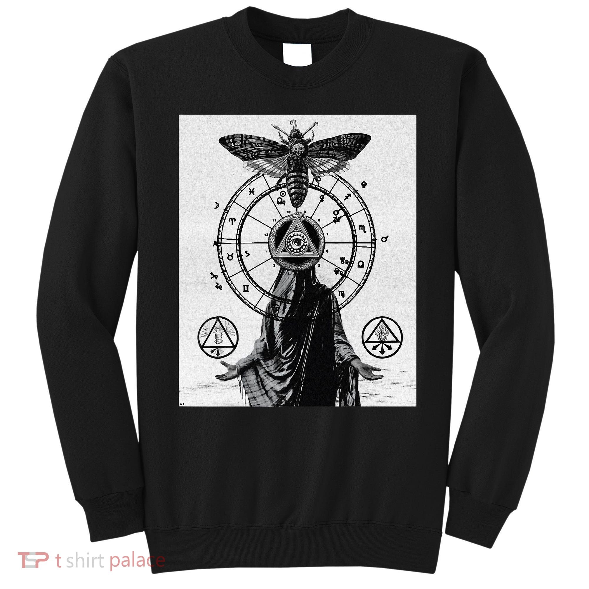 Occult Esoteric Mysticism Gothic Unholy Dark Aesthetic Goth Sweatshirt