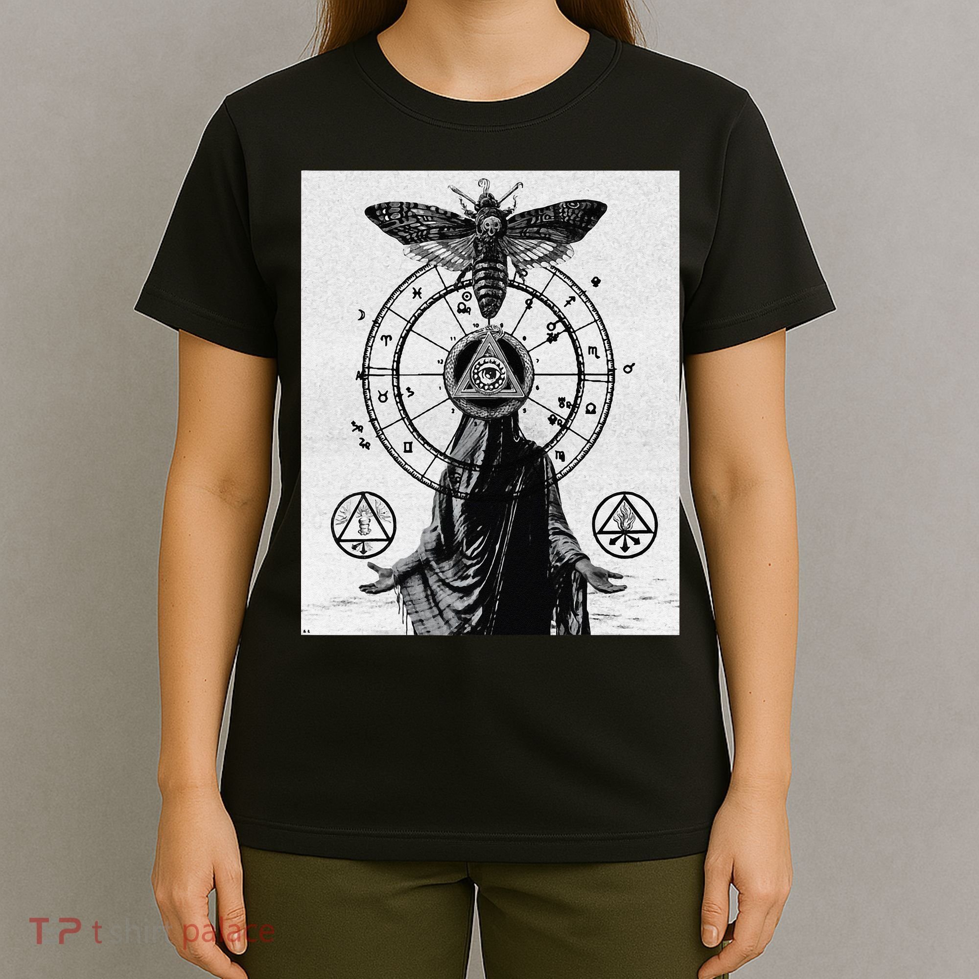 Occult Esoteric Mysticism Gothic Unholy Dark Aesthetic Goth T-Shirt