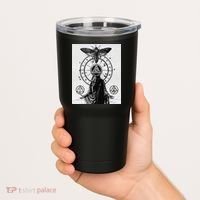 Occult Esoteric Mysticism Gothic Unholy Dark Aesthetic Goth Tumbler thumb 2
