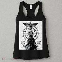 Occult Esoteric Mysticism Gothic Unholy Dark Aesthetic Goth Women's Tank Top thumb 3