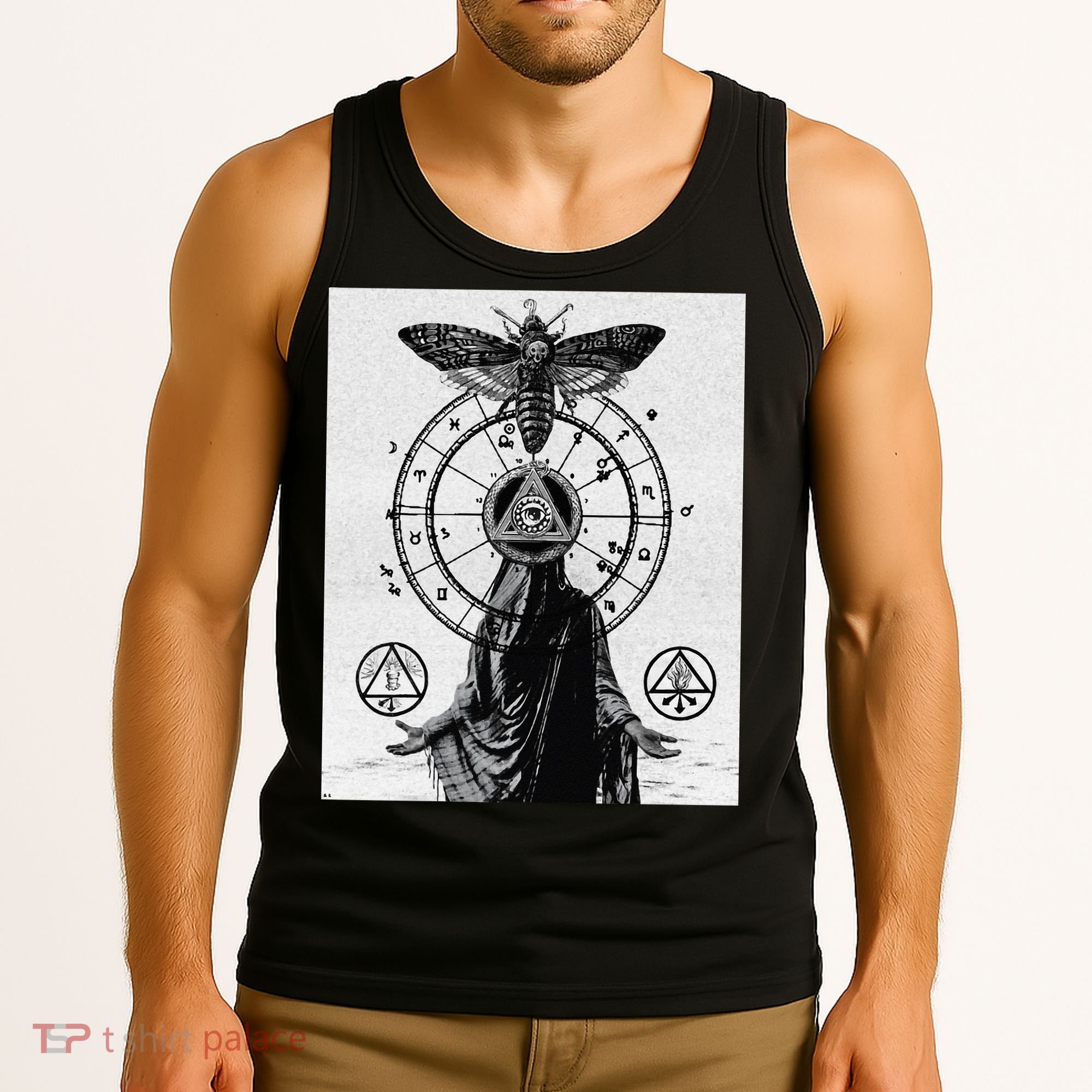 Occult Esoteric Mysticism Gothic Unholy Dark Aesthetic Goth Tank Top