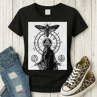 Occult Esoteric Mysticism Gothic Unholy Dark Aesthetic Goth Women's T-Shirt thumb 3