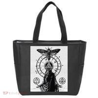 Occult Esoteric Mysticism Gothic Unholy Dark Aesthetic Goth Tote Bag thumb 0