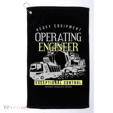 Operating Engineer Golf Towel