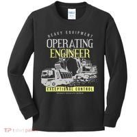 Operating Engineer Kids Long Sleeve Shirt thumb 0