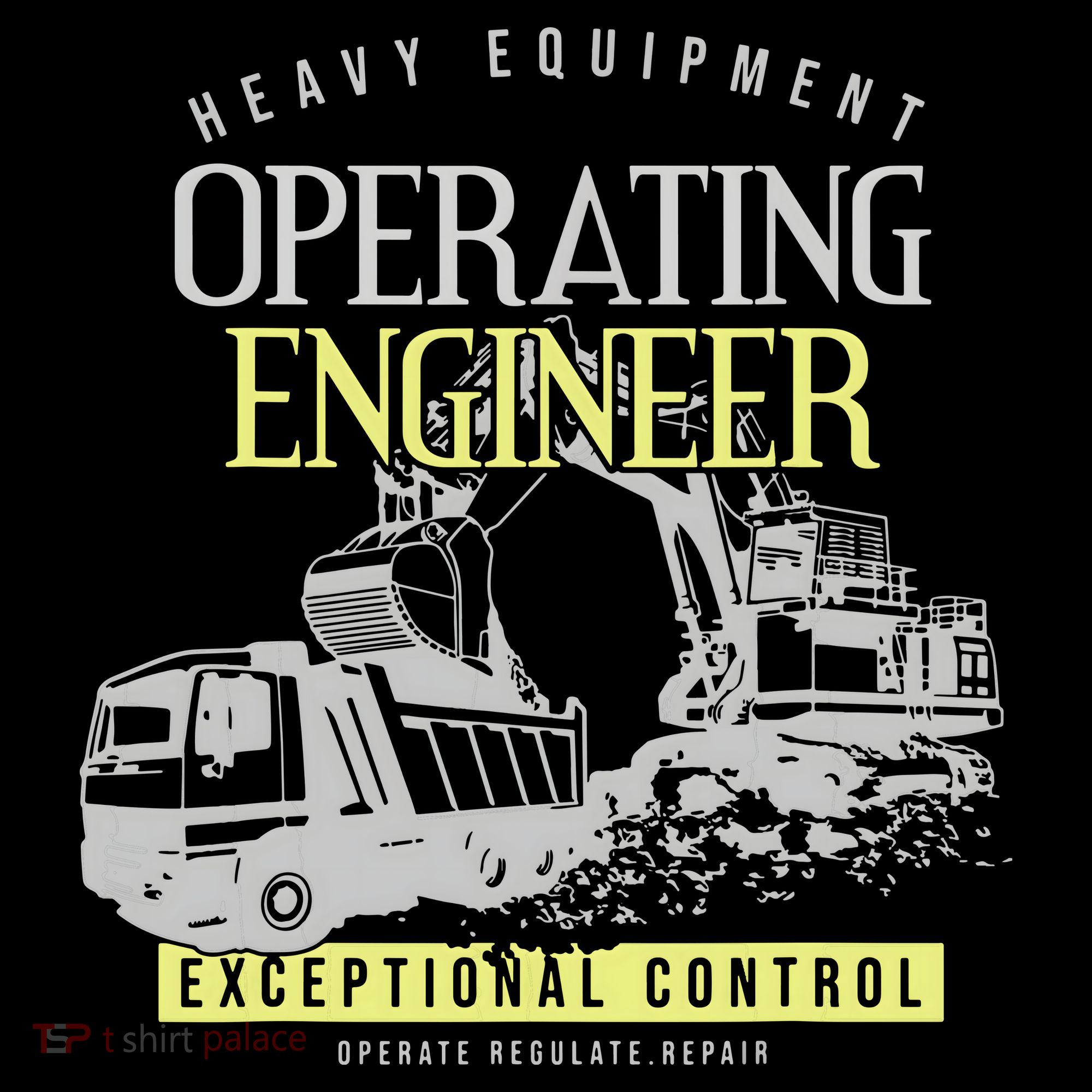 Operating Engineer Kids Long Sleeve Shirt