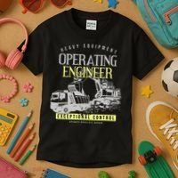 Operating Engineer Kids T-Shirt thumb 3