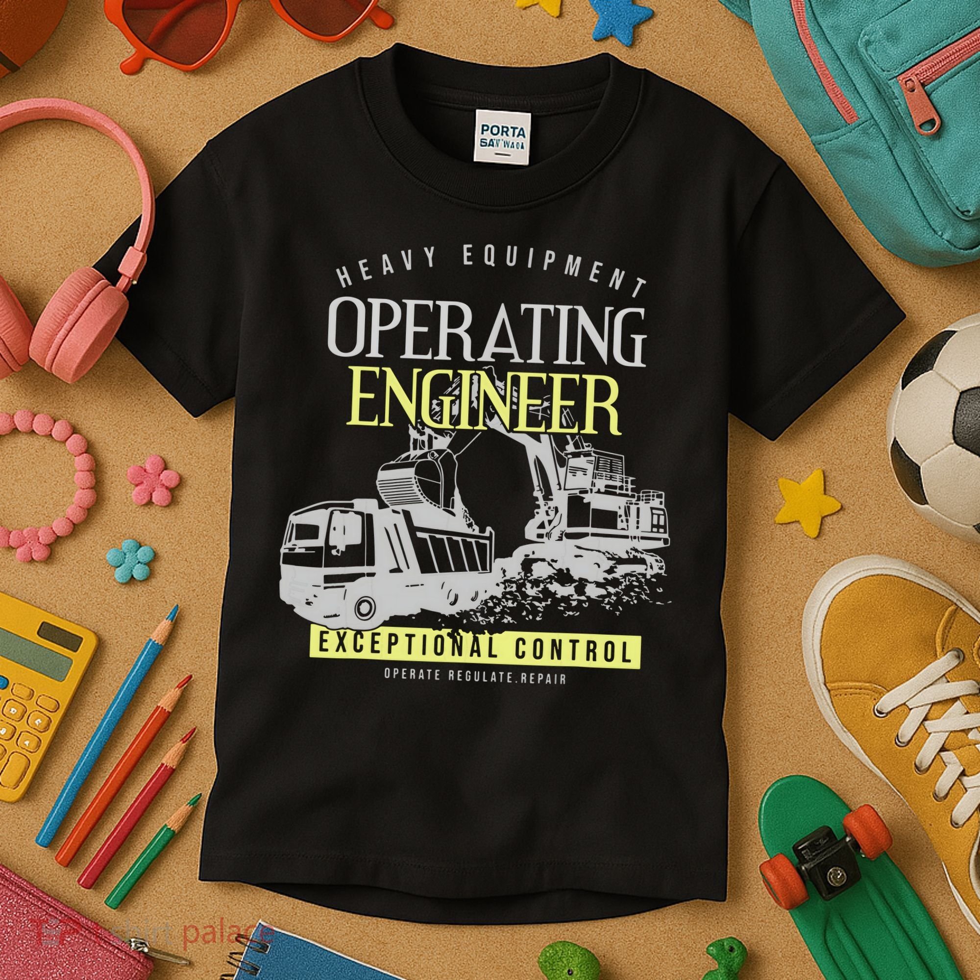 Operating Engineer Kids T-Shirt