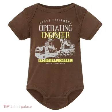 Operating Engineer Baby Bodysuit