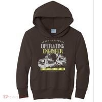Operating Engineer Kids Hoodie thumb 0