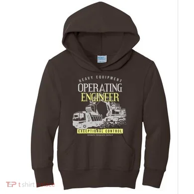 Operating Engineer Kids Hoodie