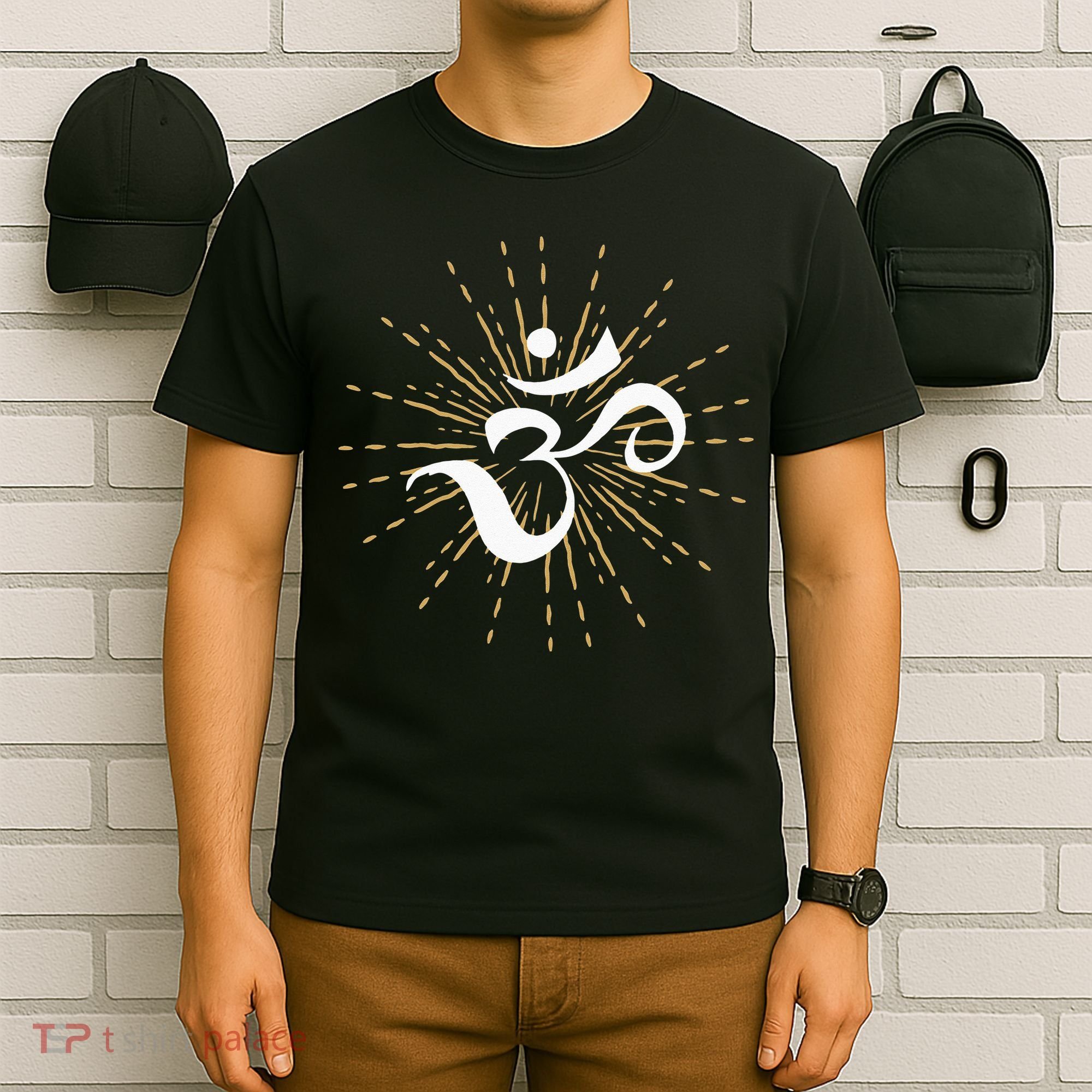 Om Energy Symbol Chakra Mantra Meditation Yoga T-Shirt