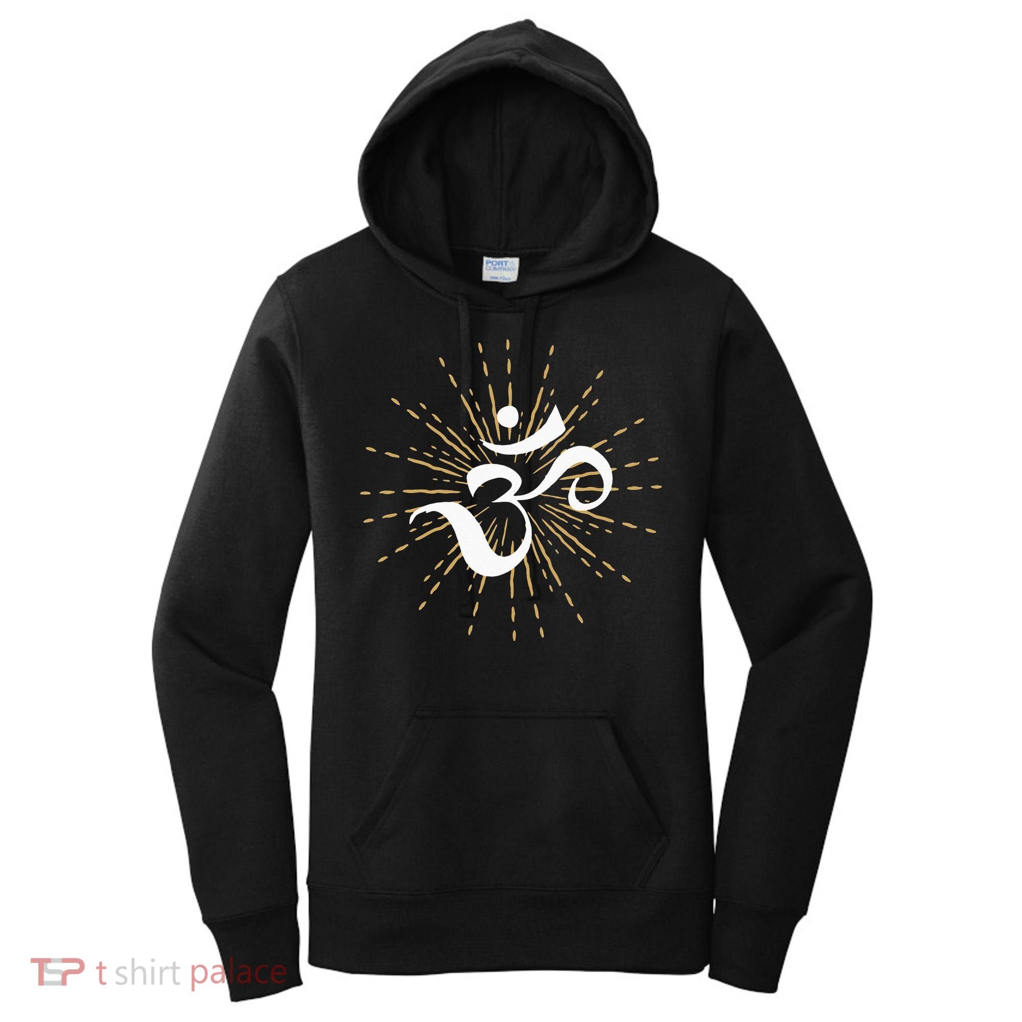 Om Energy Symbol Chakra Mantra Meditation Yoga Women's Hoodie
