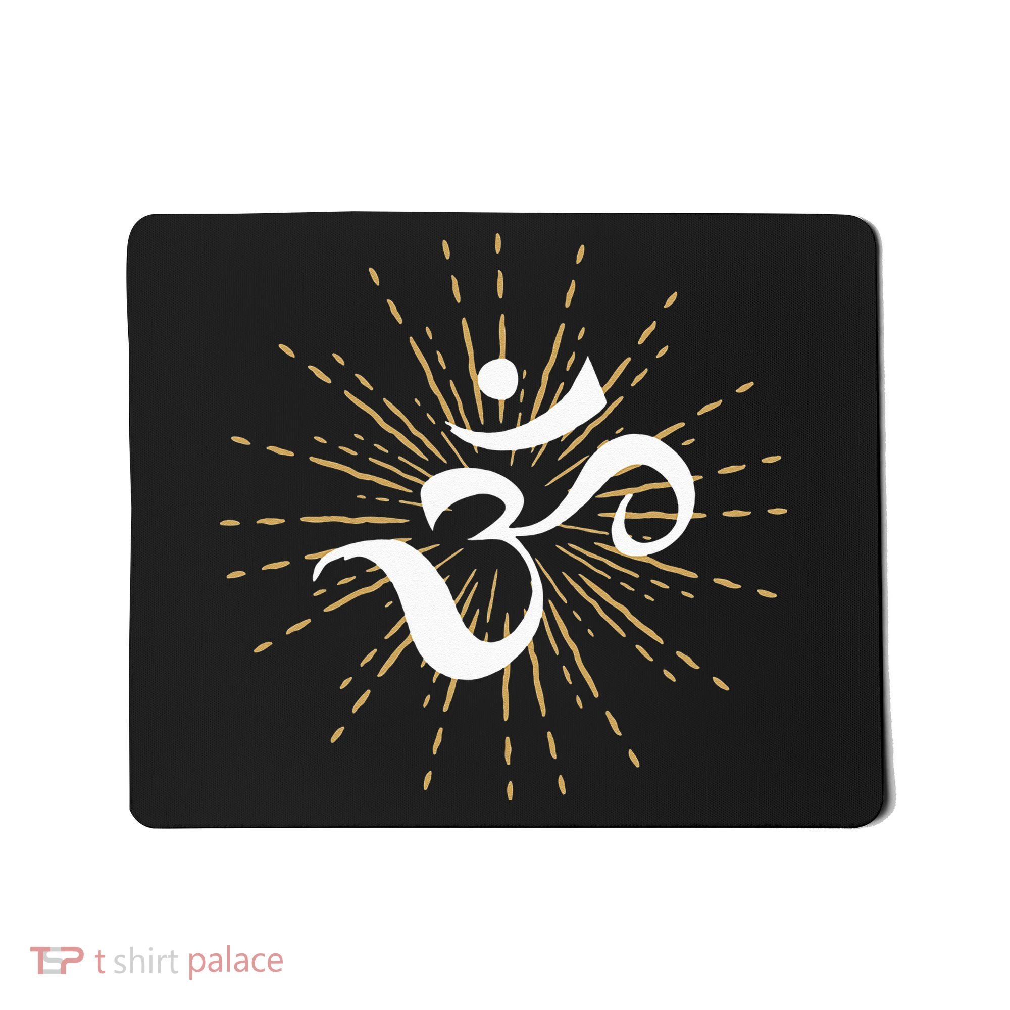Om Energy Symbol Chakra Mantra Meditation Yoga Mousepad