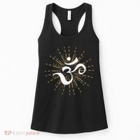 Om Energy Symbol Chakra Mantra Meditation Yoga Women's Tank Top thumb 0