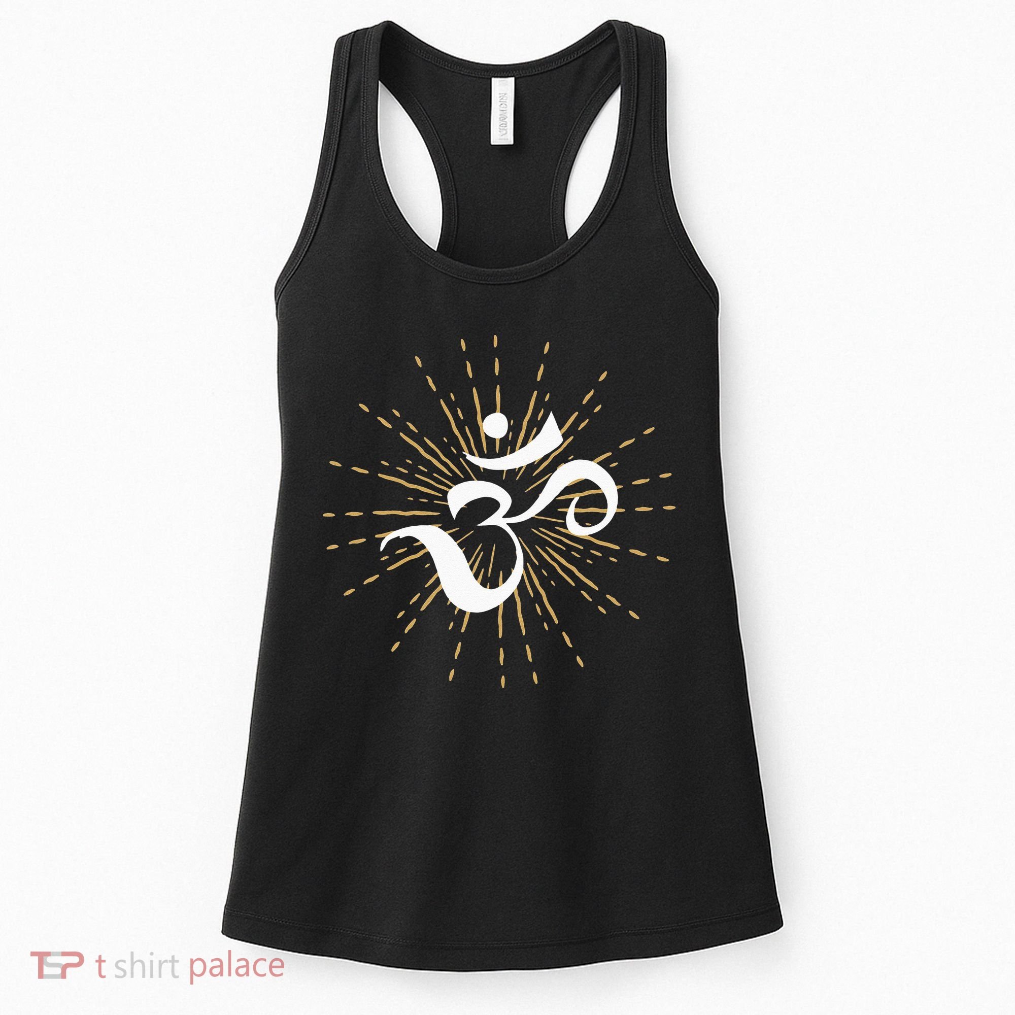 Om Energy Symbol Chakra Mantra Meditation Yoga Women's Tank Top