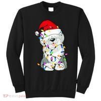 Old English Sheepdog Dog Light Decor Christmas Dog Sweatshirt thumb 0