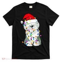 Old English Sheepdog Dog Light Decor Christmas Dog T-Shirt thumb 0