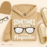 Optician Eyeglasses Sometimes All You Need A New Perspective Hoodie thumb 4
