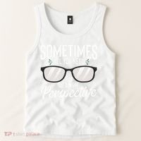Optician Eyeglasses Sometimes All You Need A New Perspective Tank Top thumb 2