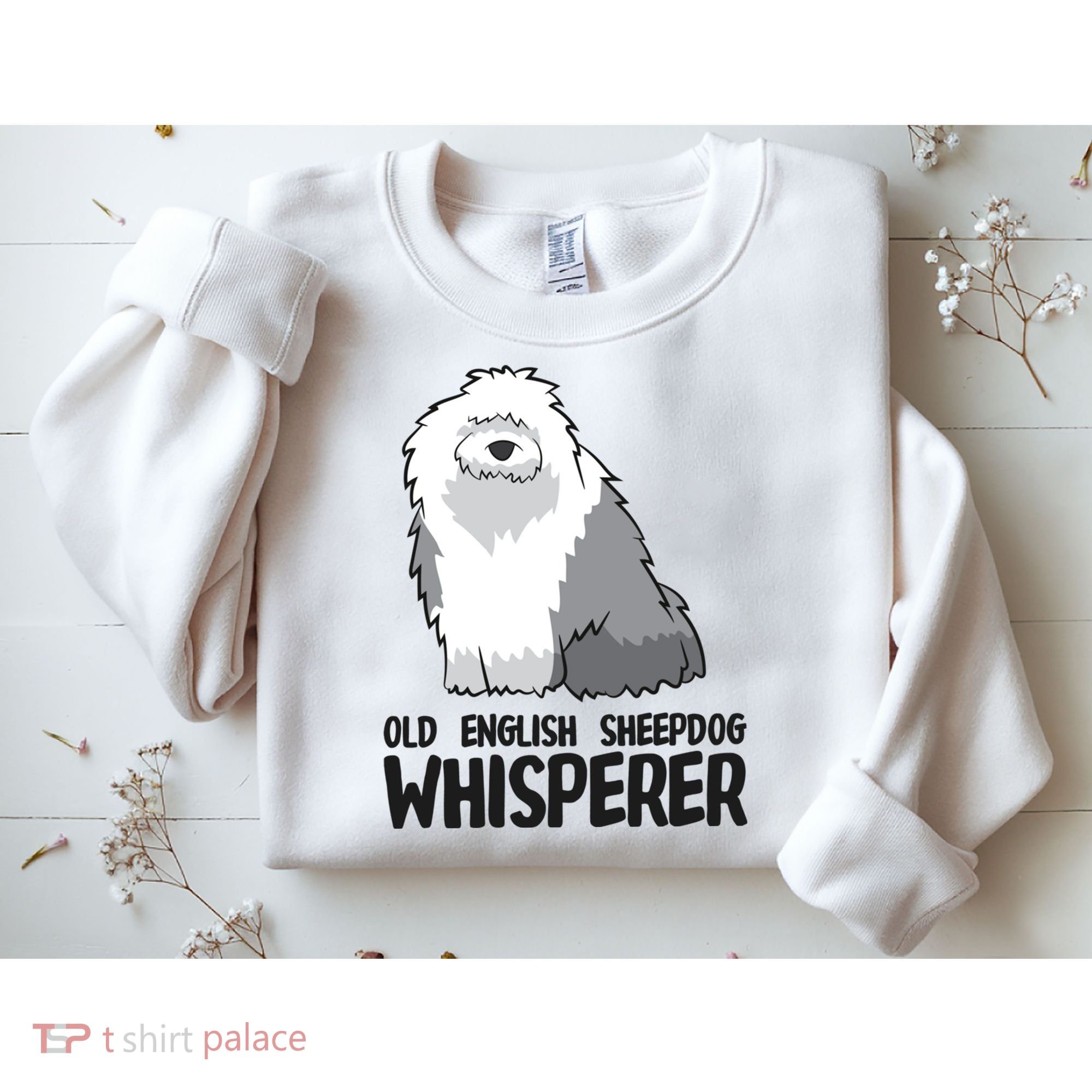 Old English Sheepdog Whisperer Cute Sheepdog Gift Sweatshirt