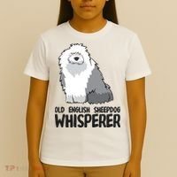 Old English Sheepdog Whisperer Cute Sheepdog Gift T-Shirt thumb 4