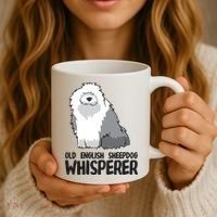 Old English Sheepdog Whisperer Cute Sheepdog Gift Coffee Mug thumb 3
