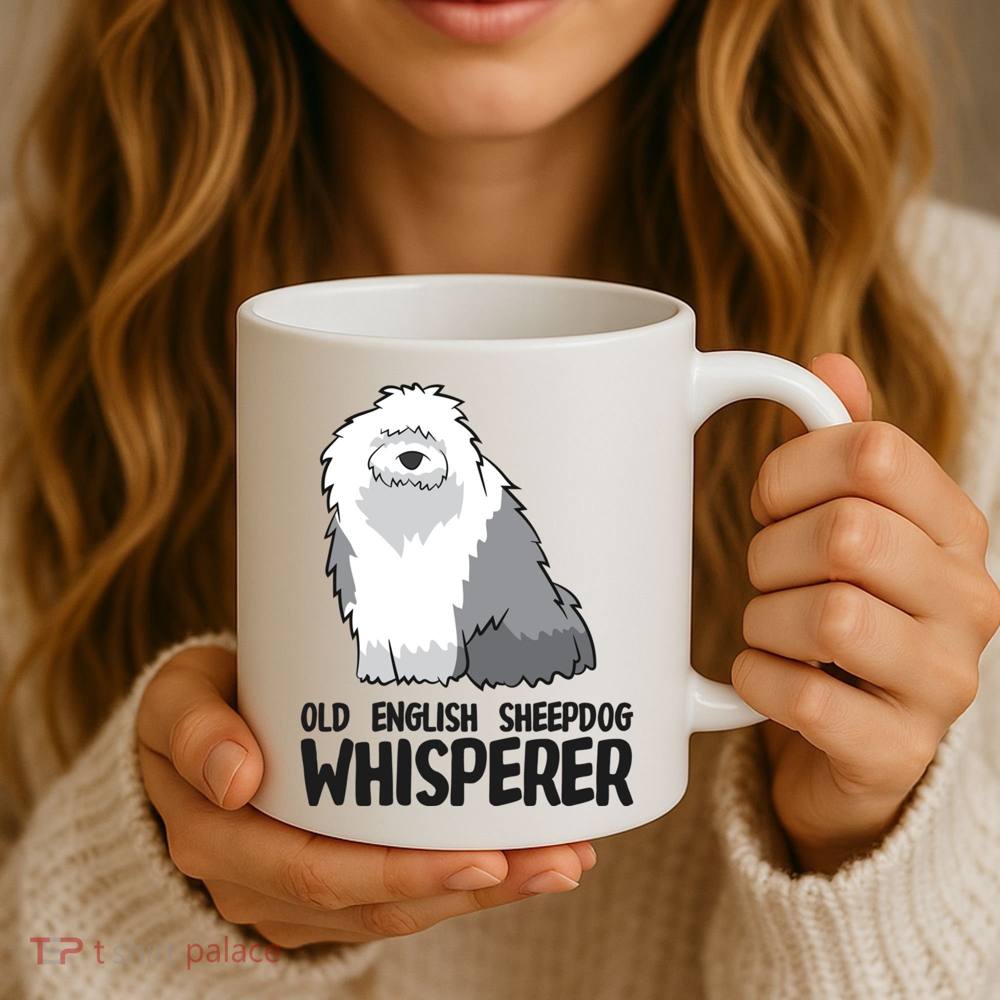 Old English Sheepdog Whisperer Cute Sheepdog Gift Coffee Mug