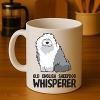 Old English Sheepdog Whisperer Cute Sheepdog Gift Coffee Mug thumb 4