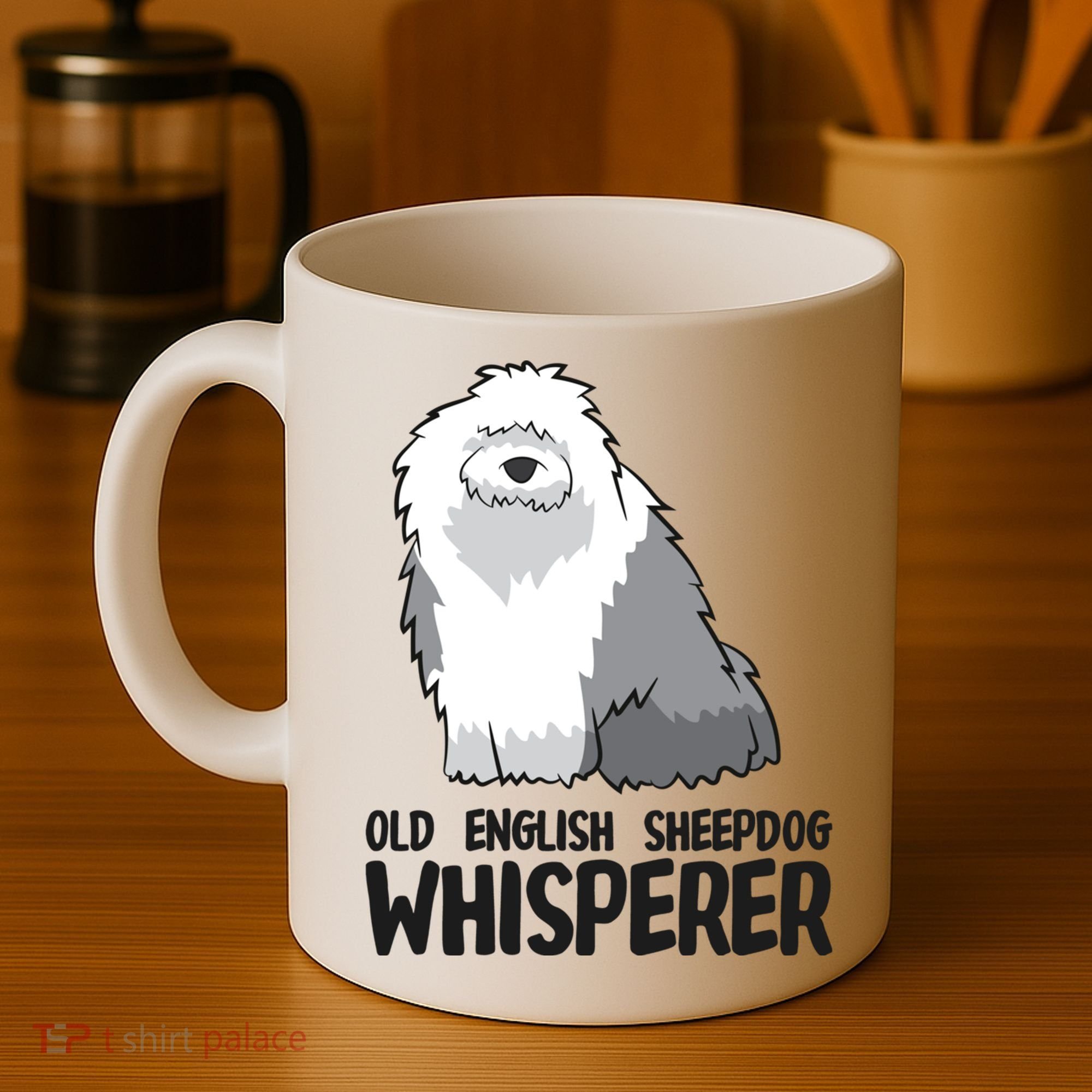 Old English Sheepdog Whisperer Cute Sheepdog Gift Coffee Mug