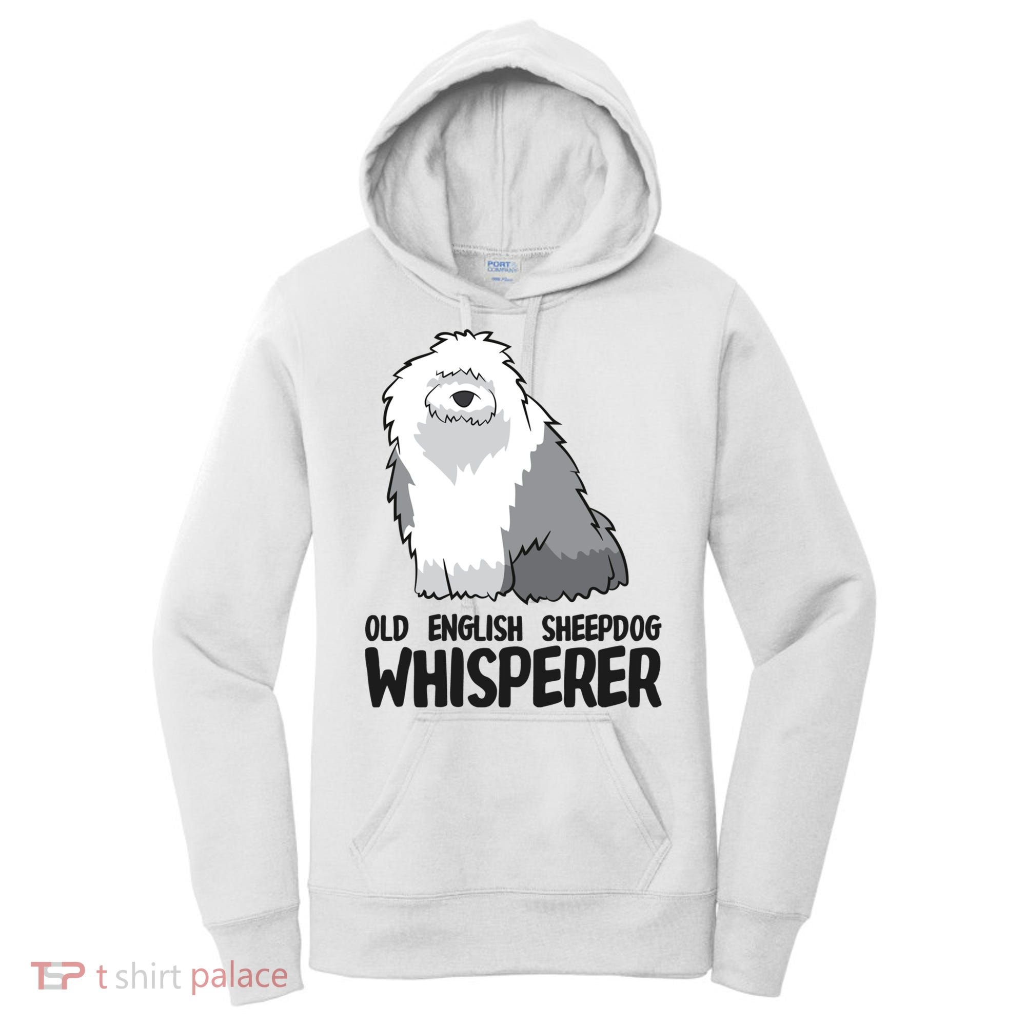 Old English Sheepdog Whisperer Cute Sheepdog Gift Women's Hoodie